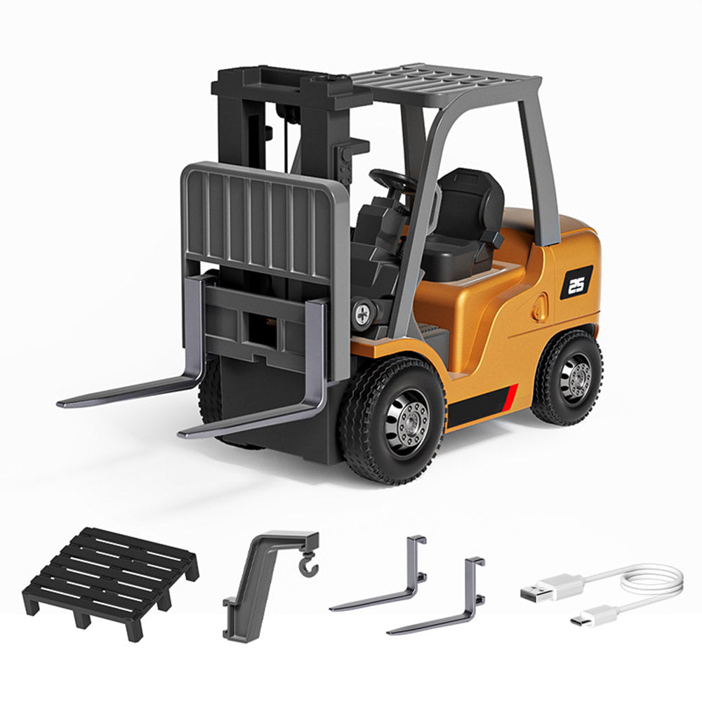 Mini Desktop Remote Control Forklift Truck Toy