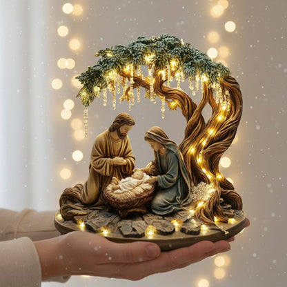 Buy 2 Get 10% OFF& Free Shipping🎄🎁Christmas Nativity Scene Decorative Figurine