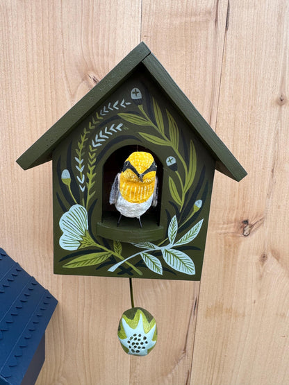 🔥🦉Whimsical Kinetic Art Birdhouse Wall Decor (🔥Same as in the video)