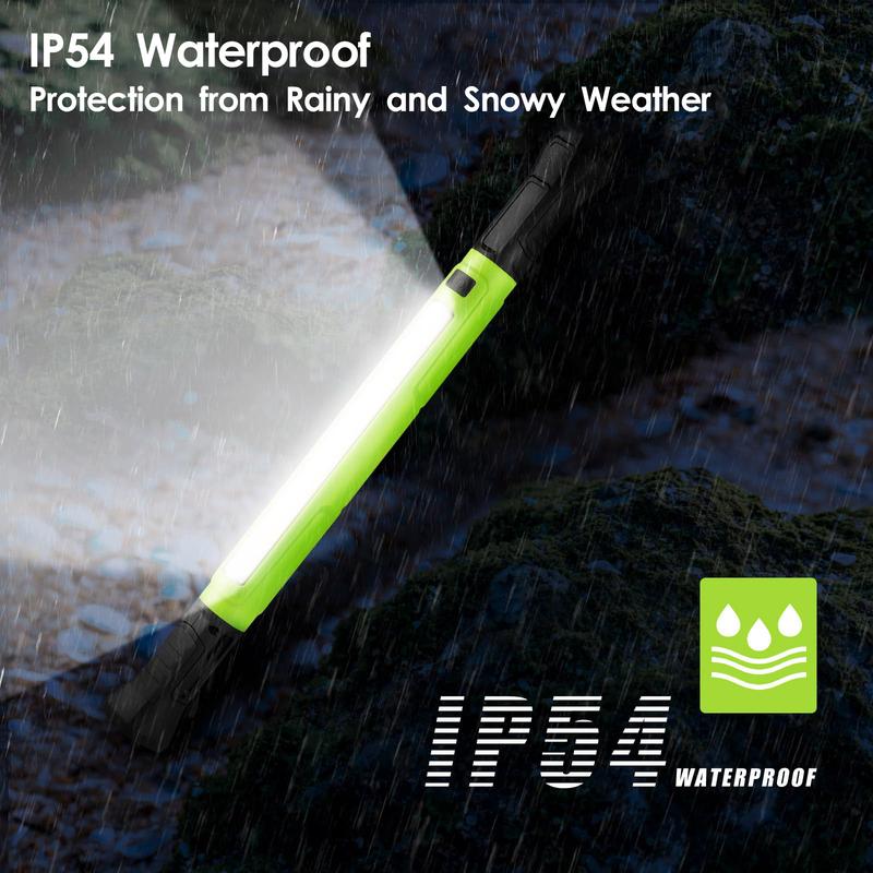 3000LM Work Light Flashlight, 5200mAh Rechargeable Underhood Lighting