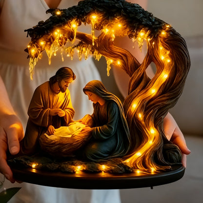 Buy 2 Get 10% OFF& Free Shipping🎄🎁Christmas Nativity Scene Decorative Figurine