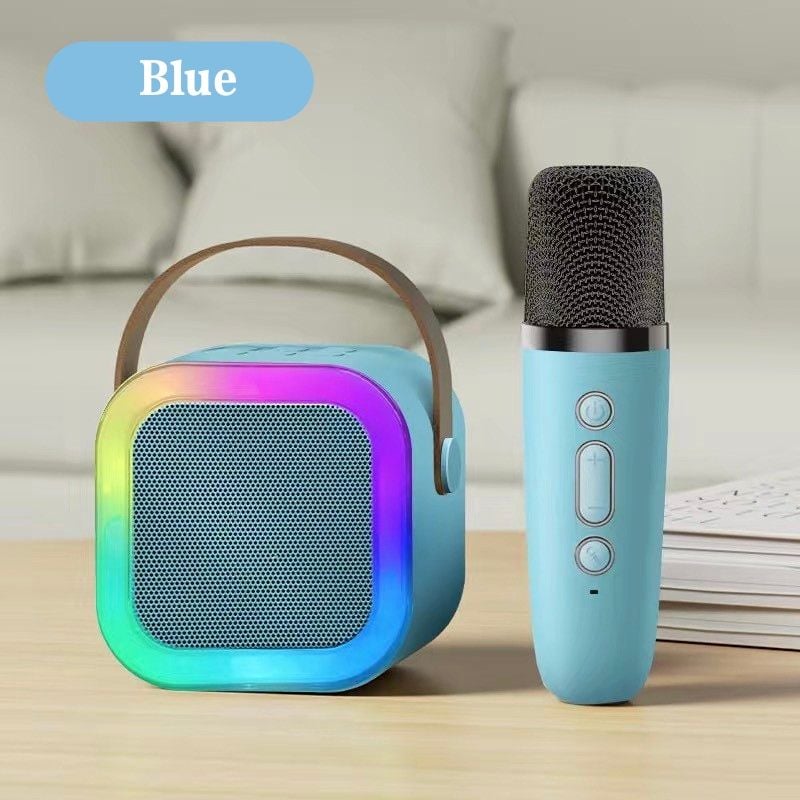 🔥🔥Mini Karaoke Machine with Wireless Microphones🎵