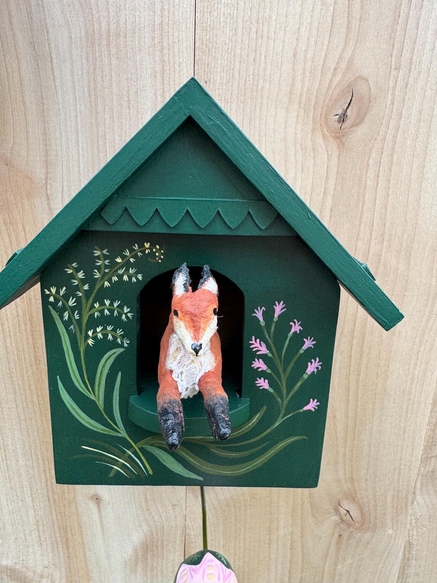 🔥🦉Whimsical Kinetic Art Birdhouse Wall Decor (🔥Same as in the video)