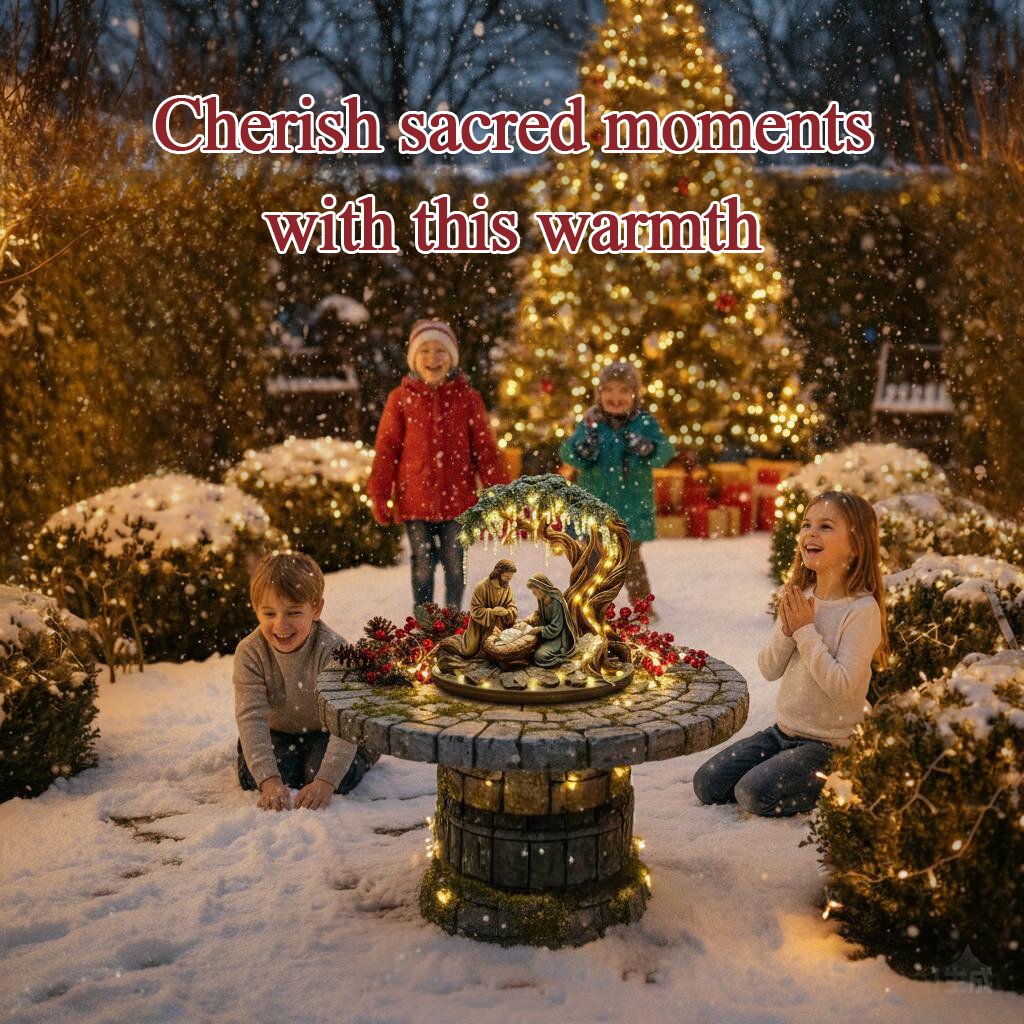 Buy 2 Get 10% OFF& Free Shipping🎄🎁Christmas Nativity Scene Decorative Figurine