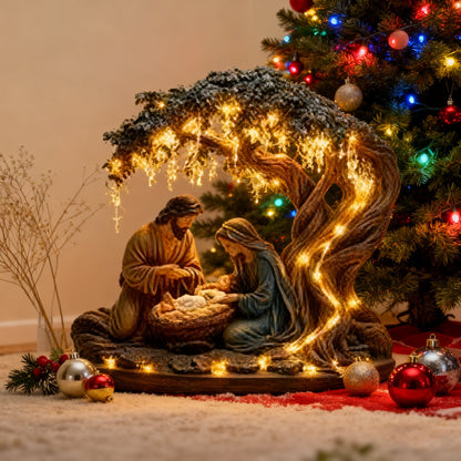 Buy 2 Get 10% OFF& Free Shipping🎄🎁Christmas Nativity Scene Decorative Figurine